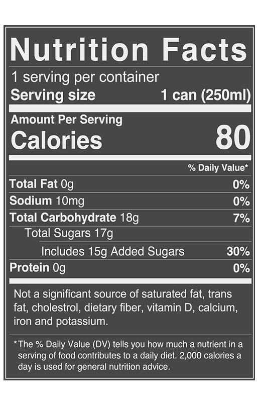 Paloma 8.4 fl oz additional information