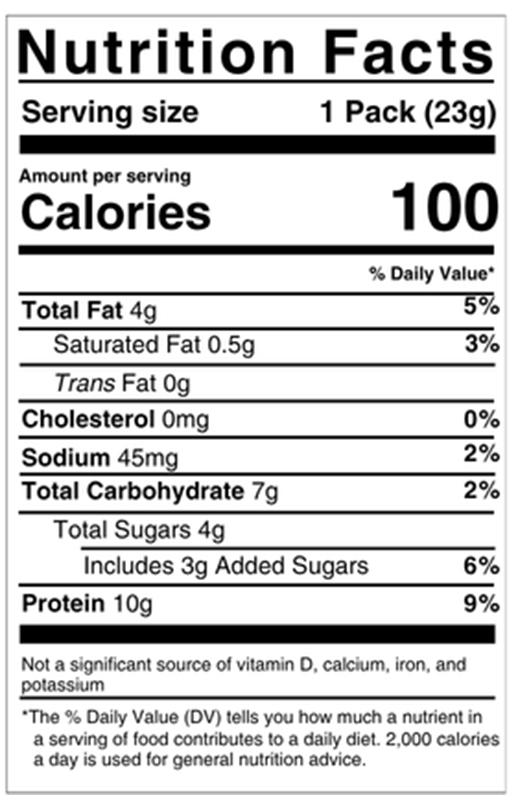 Apple Cinnamon Protein Crumble 0.8 oz additional information
