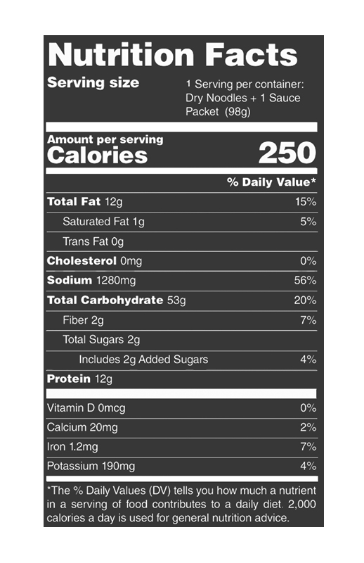 Classic Soy Noodles 3.45 oz additional information