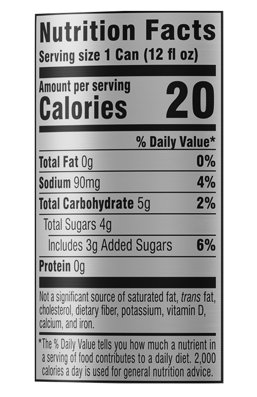 Classic Orange 12 fl oz additional information