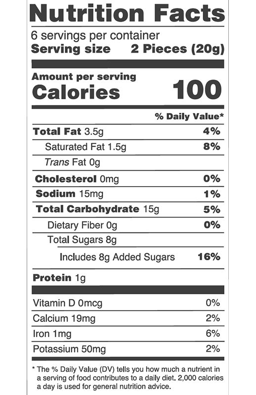 Milk Chocolate & Popping Candy 4.23 oz additional information