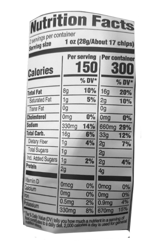 Sea Salt & Vinegar Kettle Cooked Potato Chips 2oz additional information