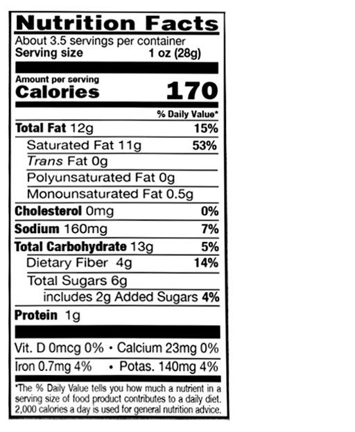Original Organic Toasted Coconut Chips 3.5 oz additional information