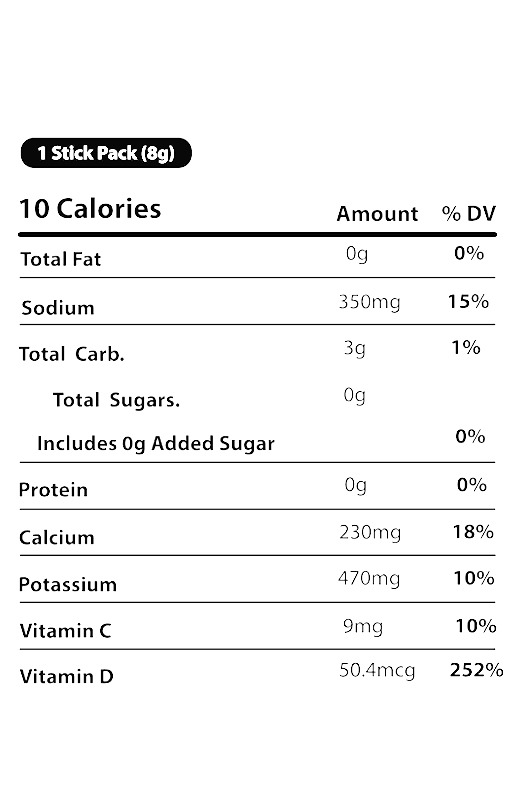 Lavender Lemonade Sparkling Electrolyte Powder 0.28 oz additional information