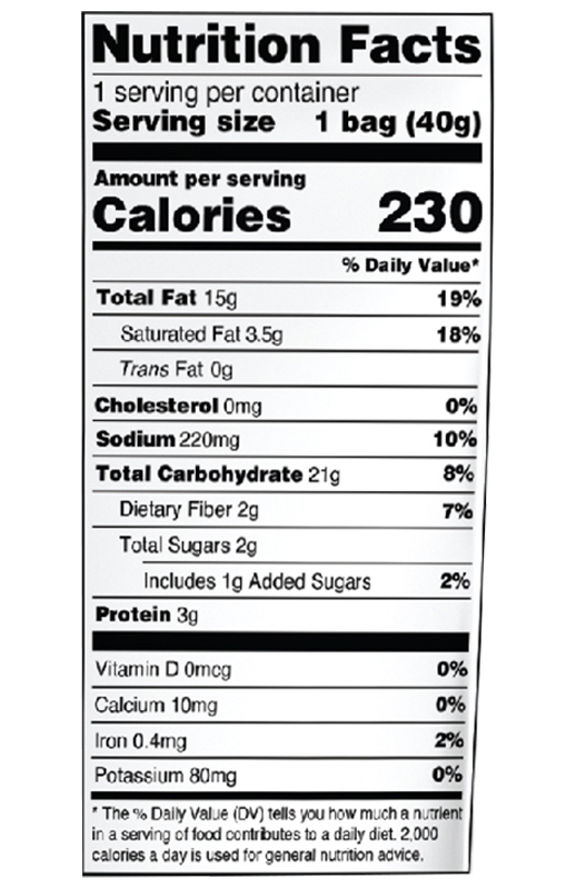Original Tempura Seaweed Snack 1.41 oz additional information