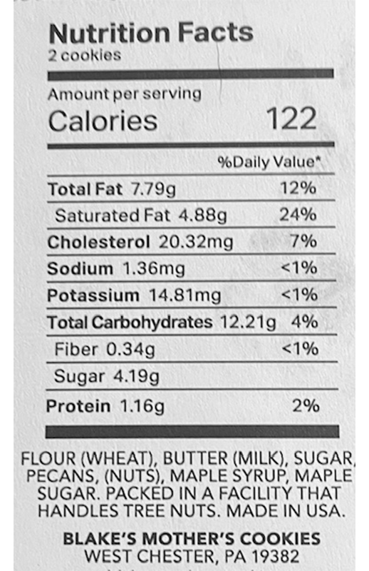 Maple Pecan 6 oz additional information