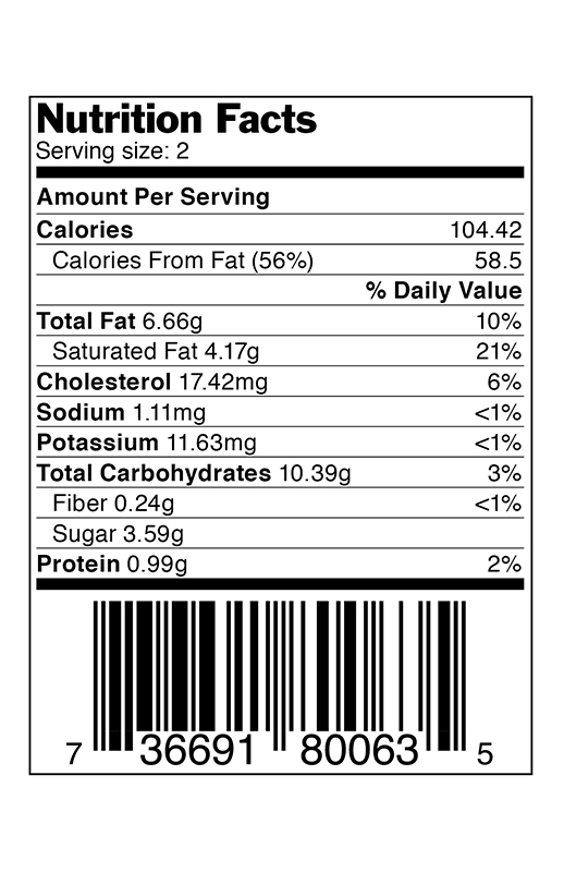 Seasweep Lemon Shortbread  6 oz additional information