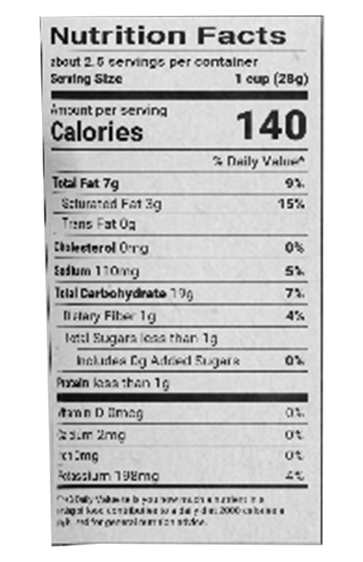 Ripe Plantain Chips Naturally Sweet Maduritos 2.5 oz additional information