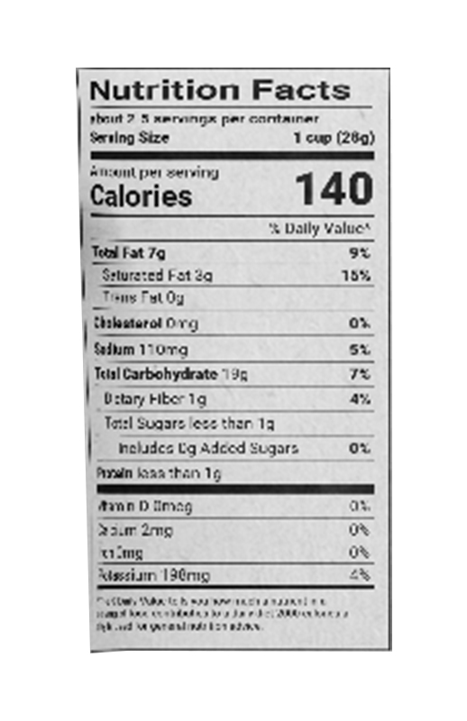 Plantain Chips Green Plantains Verde 2.5 oz additional information