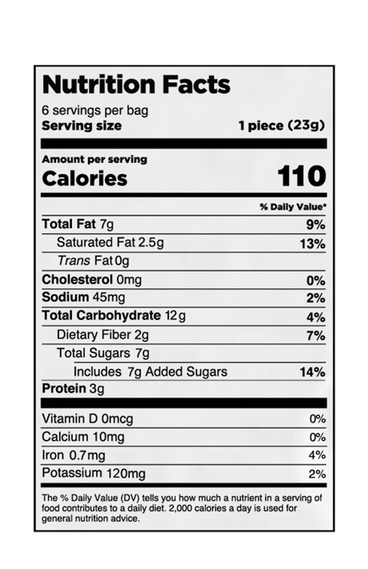 Peanut Butter Crispies 4.7 oz additional information