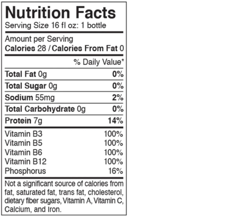 Coconut Pineapple Protein Infused Water 16 fl oz additional information