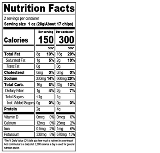 Buffalo Ranch Kettle Cooked Potato Chips 2 oz additional information