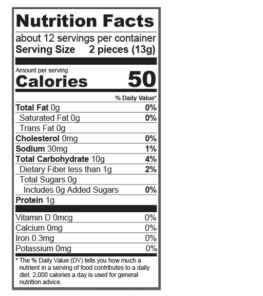 Organic Buckwheat Crispbread 5.3 oz SnackMagic Build your own 100