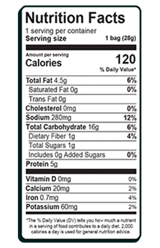 Jalapeno Crunch Puffs 1.0 oz additional information
