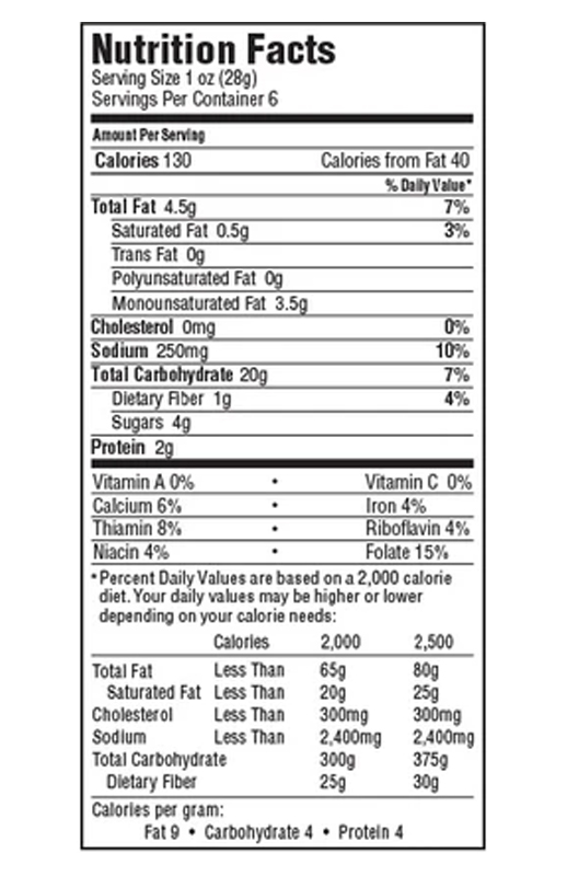 Cornbread Crisps Original 6 oz additional information