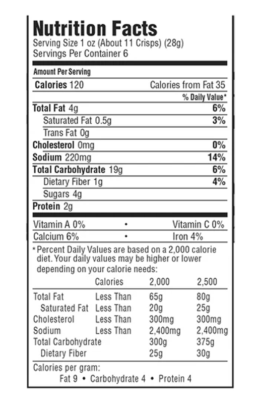 Cornbread Crisps Honey Butter 6 oz  additional information