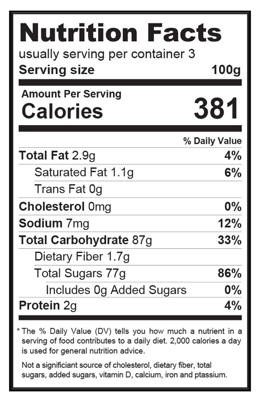 Turkish Delight Mix Flavored 8.8 oz additional information