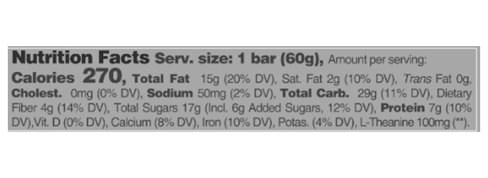 Chewy Cherry Almond 2.1 oz additional information