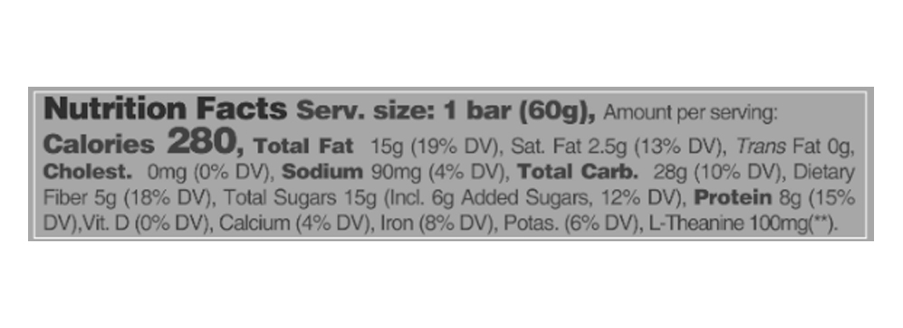 Chewy Peanut Butter 2.1 oz additional information