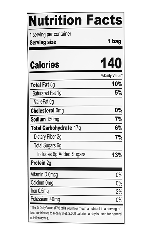 Kettle Corn Sweet & Salty Popcorn 1 oz additional information