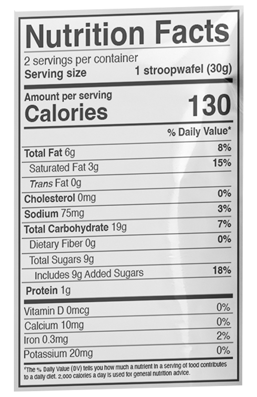 Apple Pie Caramel Plant-Based Stroopwafel 2-pack 2.1 oz additional information