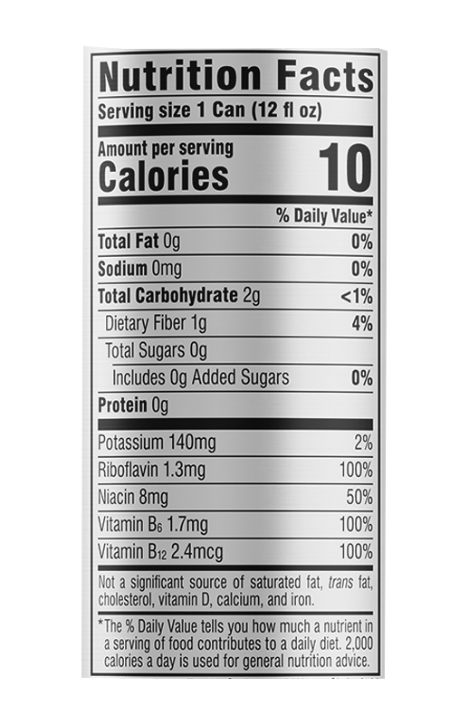 Crisp Apple Energy 12 fl oz additional information