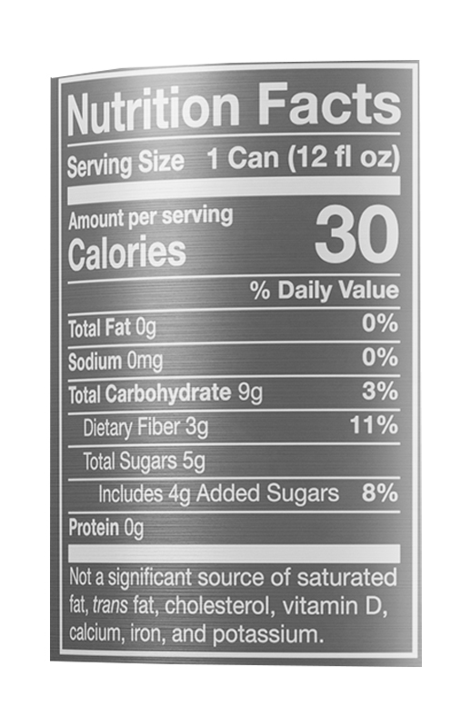 Alpine Blast Prebiotic Soda 12 fl oz additional information