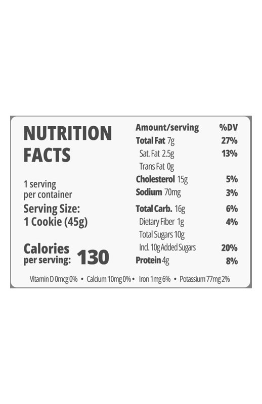 Original Wrapped Monster Cookie 1.5 oz additional information