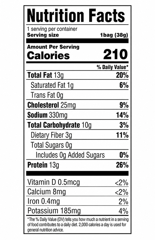 Buffalo Protein Chips 1.34 oz additional information