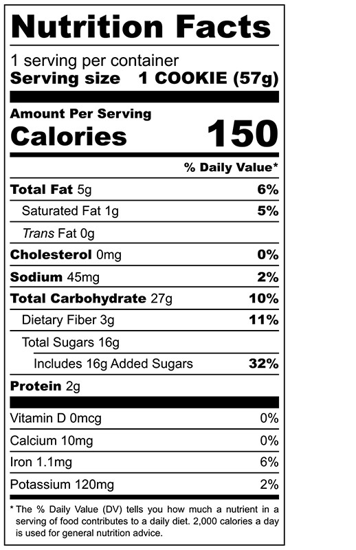 Mint Brownie Cookie 2 oz additional information