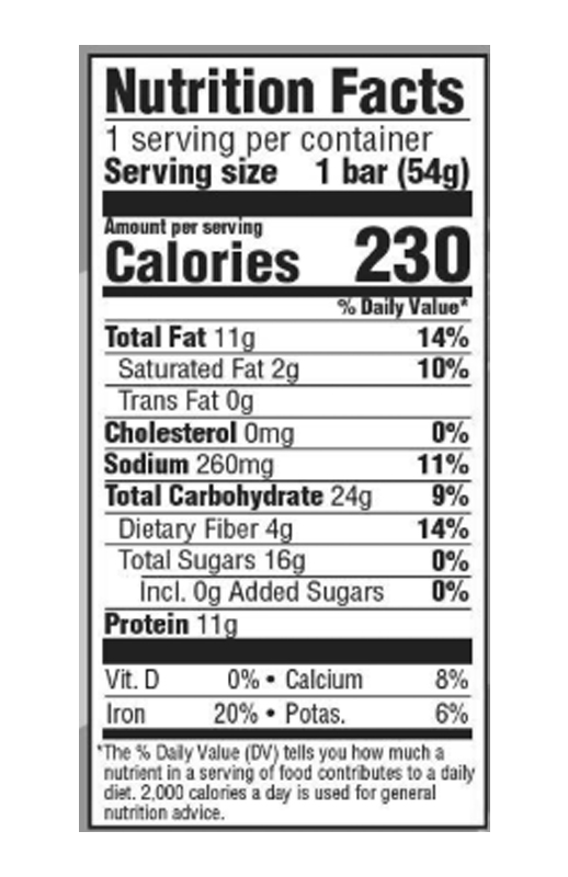 Sweet Vanilla Protein 1.9 oz additional information
