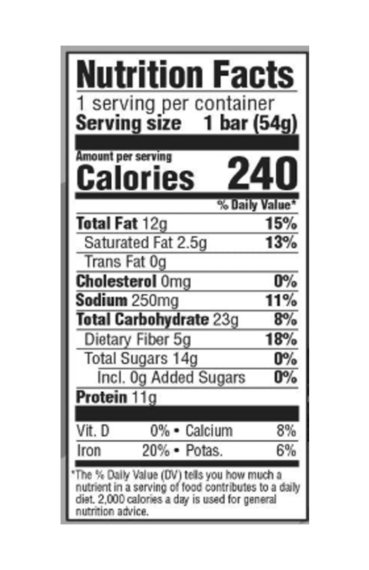 Dark Chocolate Protein 1.9 oz additional information