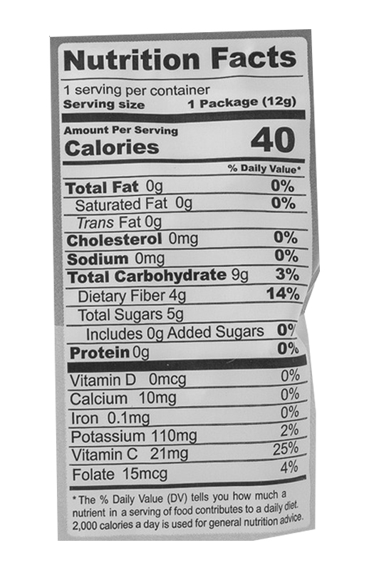 Feijoa Crunchy Superfruit Bites 0.42 oz additional information