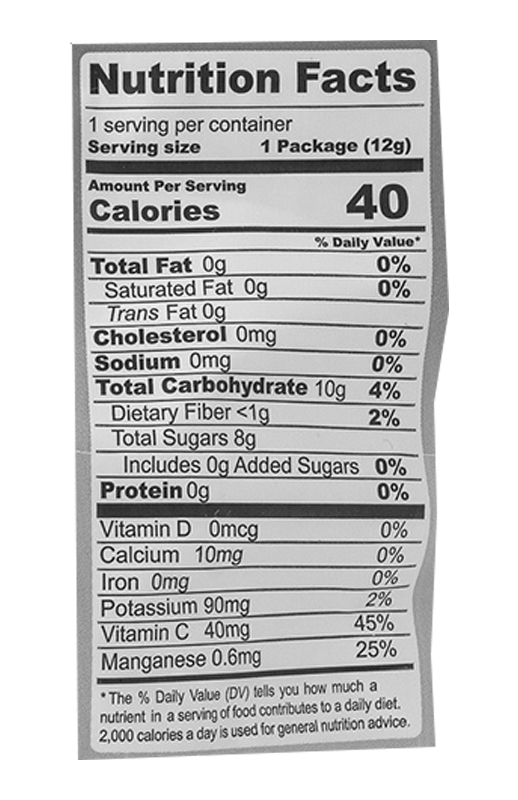 Pineapple Crunchy Superfruit Bites 0.42 oz additional information