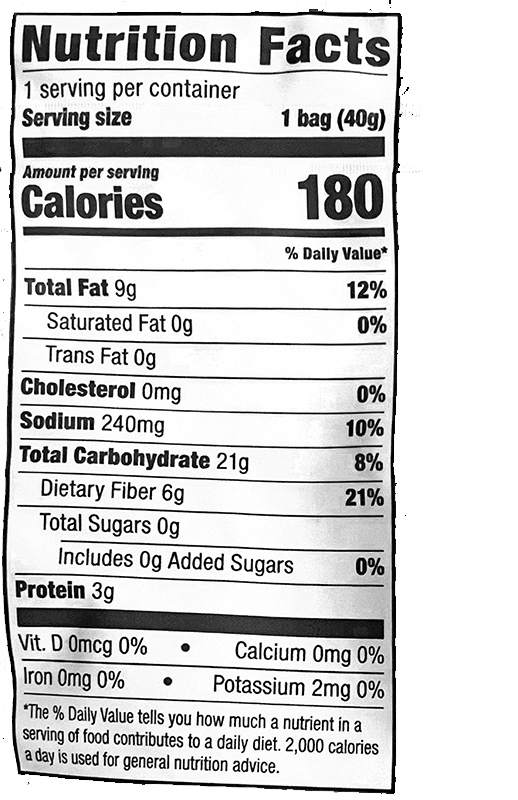 Trippin' Truffle Parm Crunchy Mushroom Chips 1.4 oz additional information