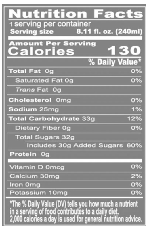 Popping Boba Drink - Mango Passion Fruit Green Tea 8.11 fl oz additional information
