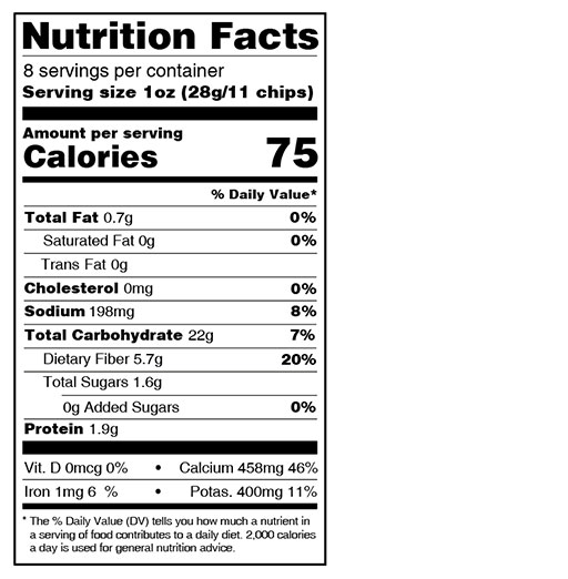 Hint of Lime Tortilla Chips 8 oz SnackMagic Build your own 100 Custom Snack Stash