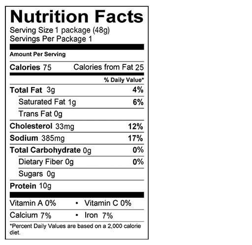 Free-Range Turkey Double Stick 1.7 oz additional information