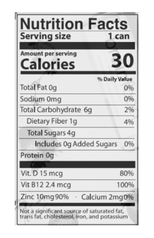 Sparkling Water Strawberry Thyme 12 fl oz additional information