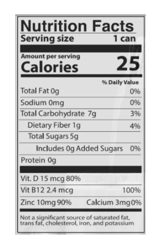 Sparkling Water Ginger Apple 12 fl oz additional information