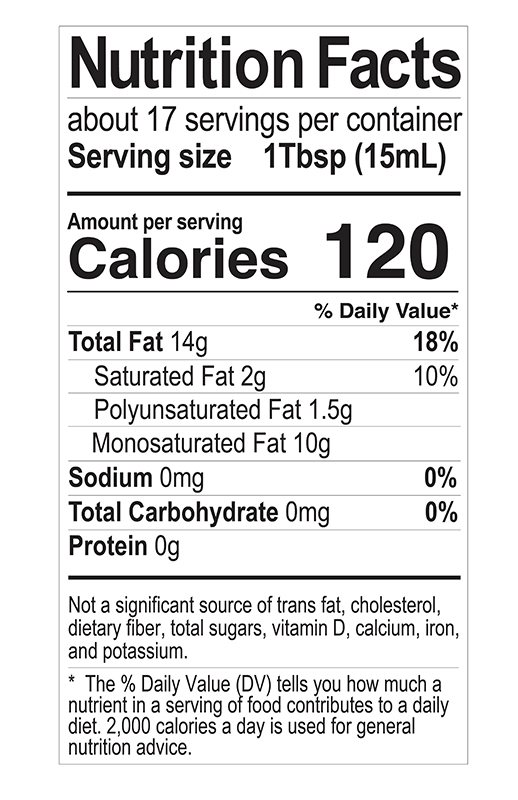 Mazara Squeezable Spanish Rosemary Olive Oil 8.5 fl oz additional information