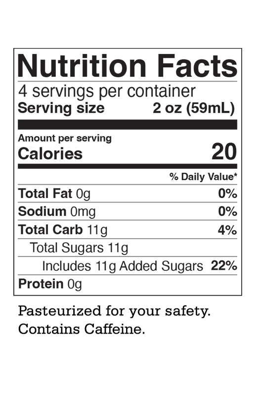 Espresso Martini Cocktail Syrup Mix 8.0 fl oz  additional information