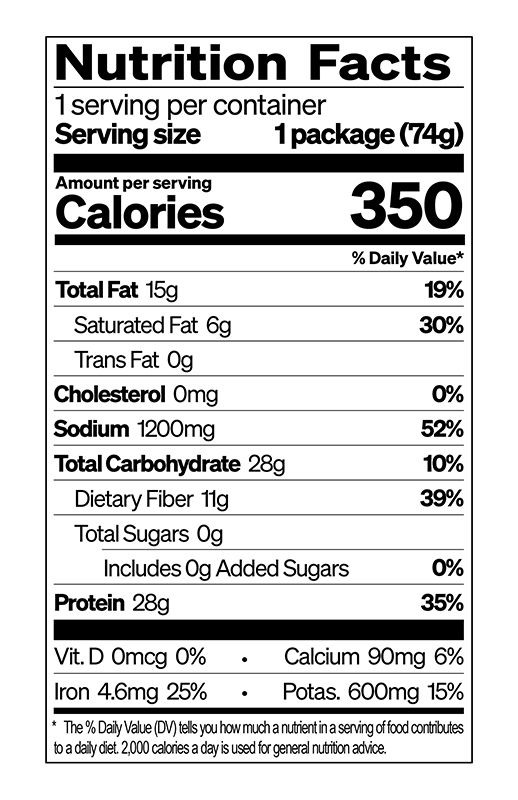 Creamy "Chicken" Ramen 2.6 oz additional information