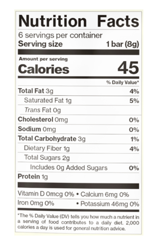 Fruity - 63% Cupuacu Bar 2.12 oz additional information
