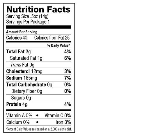 Original 100% Grass-Fed Beef Stick 0.5 oz additional information