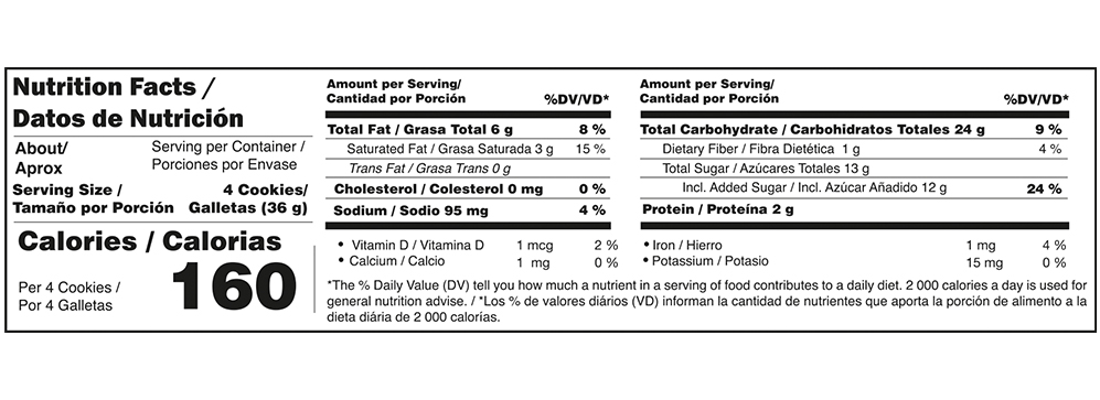 Wow Sandwich Cookies 1.27 oz additional information