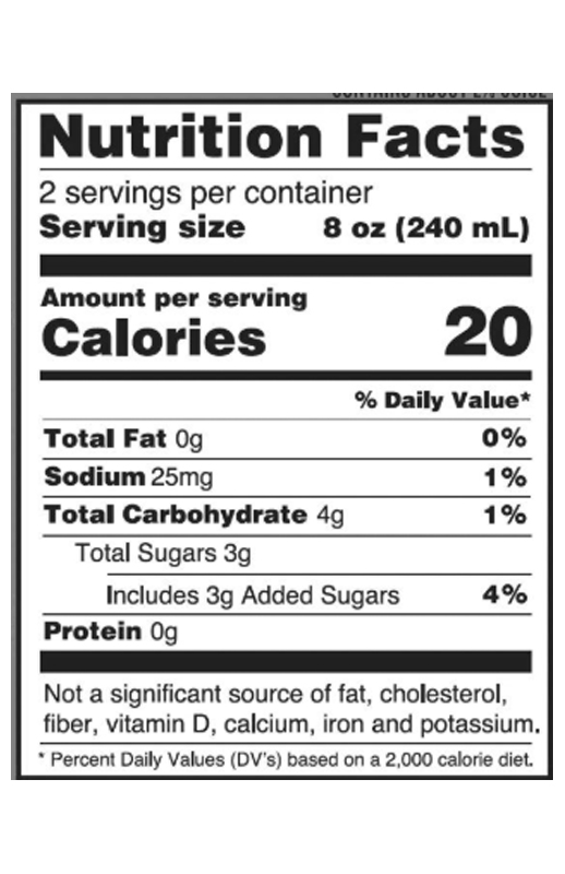 Spicy Ginger 16 fl oz additional information