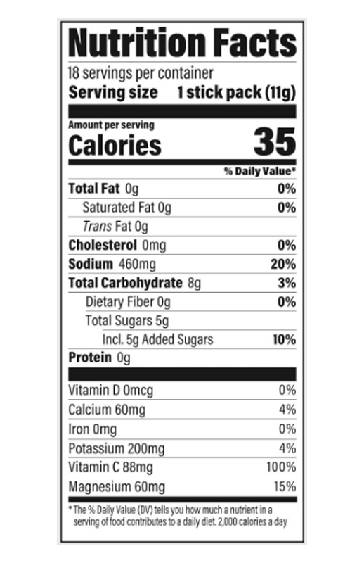 Strawberry Watermelon Hydration 0.39 oz additional information