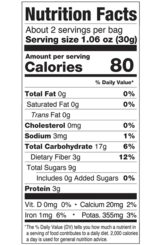 Ginger Lime Jackfruit Chews 2.3 oz additional information