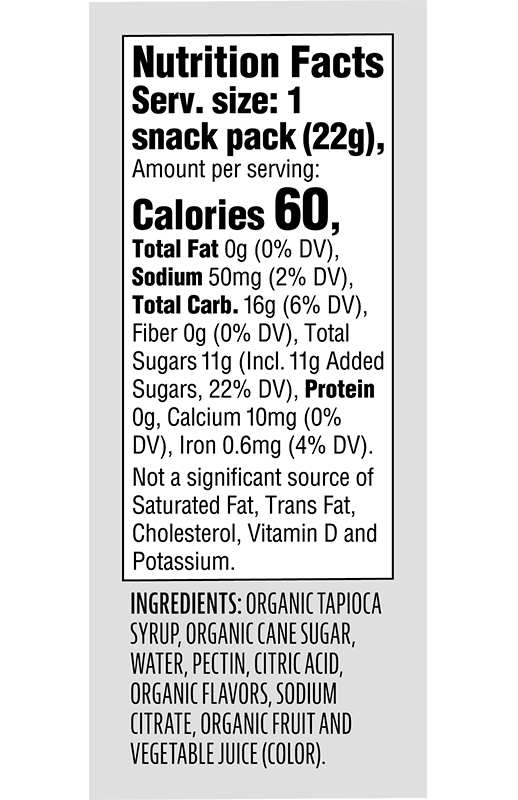 Santa Monica Gummy Bears 0.78 oz additional information